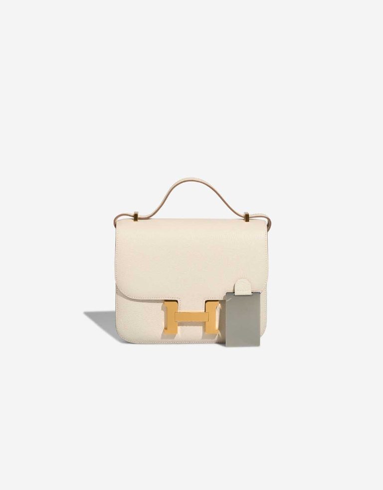 Hermès Constance 18 Chèvre Mysore Mushroom / Biscuit Front | Sell your designer bag