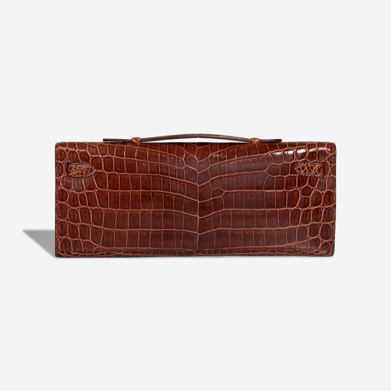 Hermès Kelly Cut Clutch Alligator Mississippi Miel | Sell your designer bag