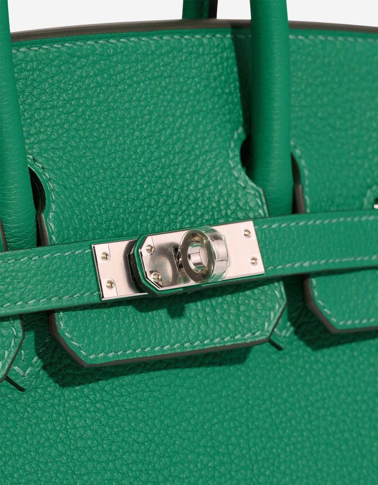 Hermès Birkin 25 Togo Vert Vertigo Closing System | Sell your designer bag