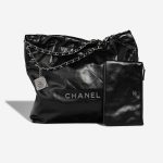 Chanel 22 Large Calf Black Front | Sell your designer bag