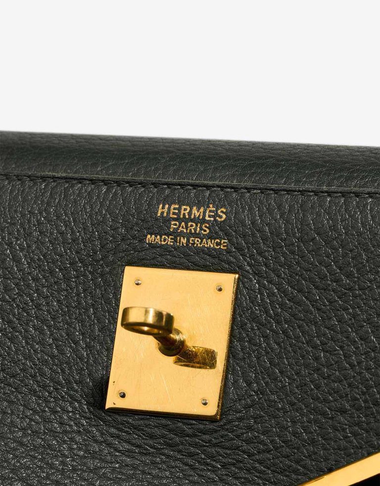 Hermès Kelly 35 Togo Vert Foncé / Vert Anglais Logo | Sell your designer bag