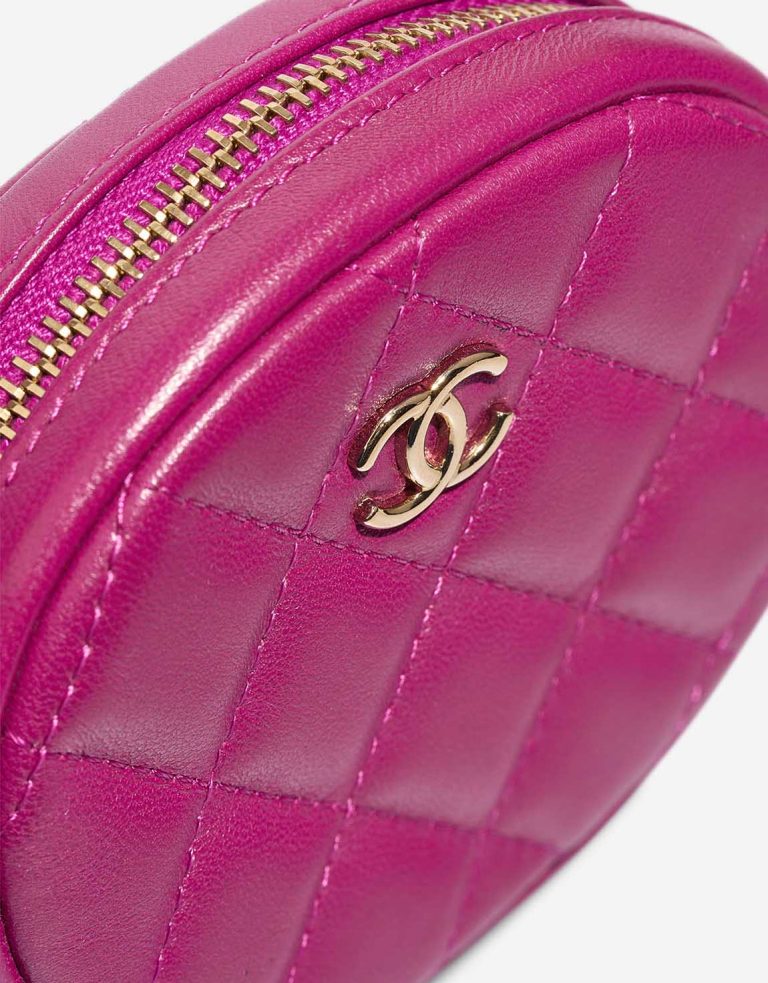 Chanel 19 Wallet On Chain Tweed / Lamb Pink Closing System | Sell your designer bag