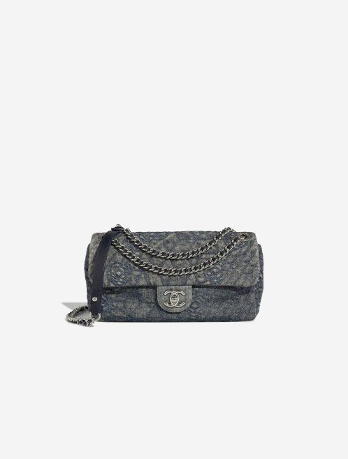 Chanel Timeless Medium Denim Blue Front | Sell your designer bag