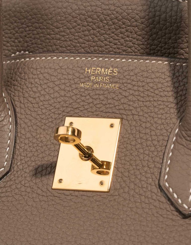 Hermès Birkin 35 Clémence Étoupe Logo | Sell your designer bag