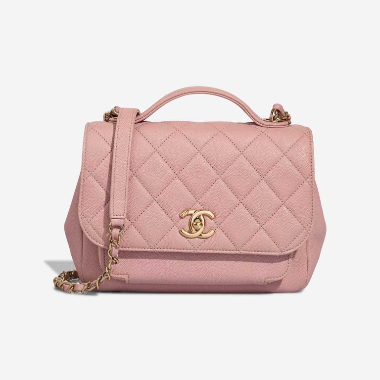 Chanel Business Affinity Small Caviar-Leder Blush Front | Verkaufen Sie Ihre Designer-Tasche