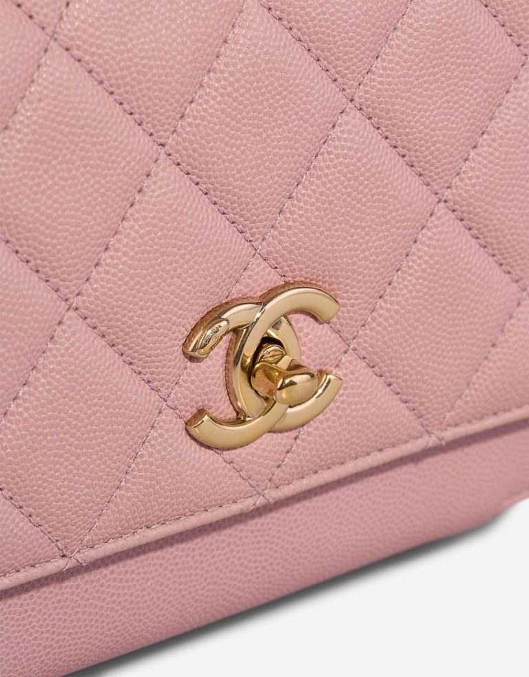 Chanel Business Affinity Small Caviar-Leder Blush Closing System | Verkaufen Sie Ihre Designer-Tasche