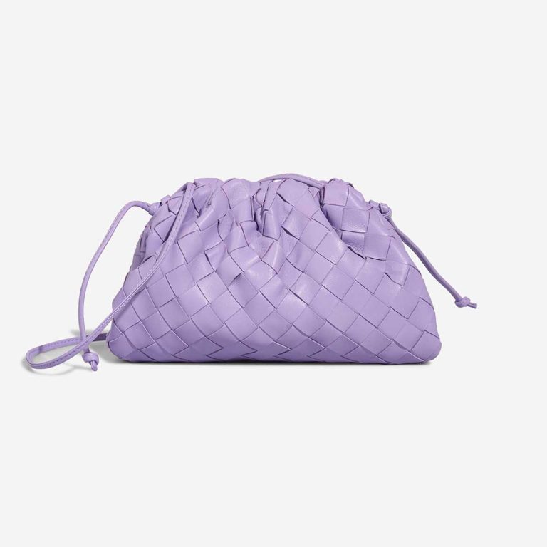 Bottega Veneta Pouch Mini Calf Violet Front | Sell your designer bag