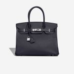 Hermès Birkin 30 Epsom Bleu Indigo Front | Sell your designer bag