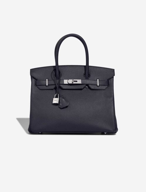 Hermès Birkin 30 Epsom Bleu Indigo Front | Sell your designer bag