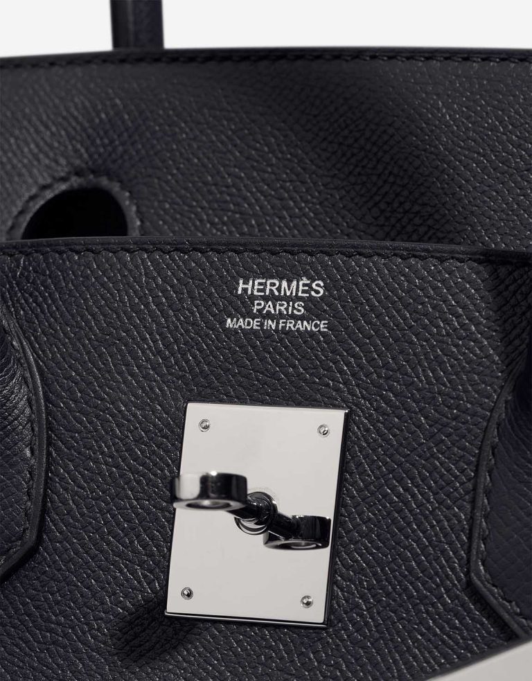 Hermès Birkin 30 Epsom Bleu Indigo Logo | Sell your designer bag