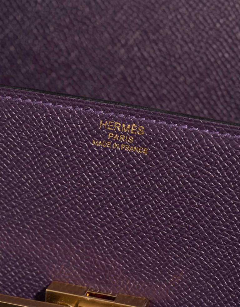 Hermès Cinhetic Epsom Raisin Logo | Verkaufen Sie Ihre Designertasche