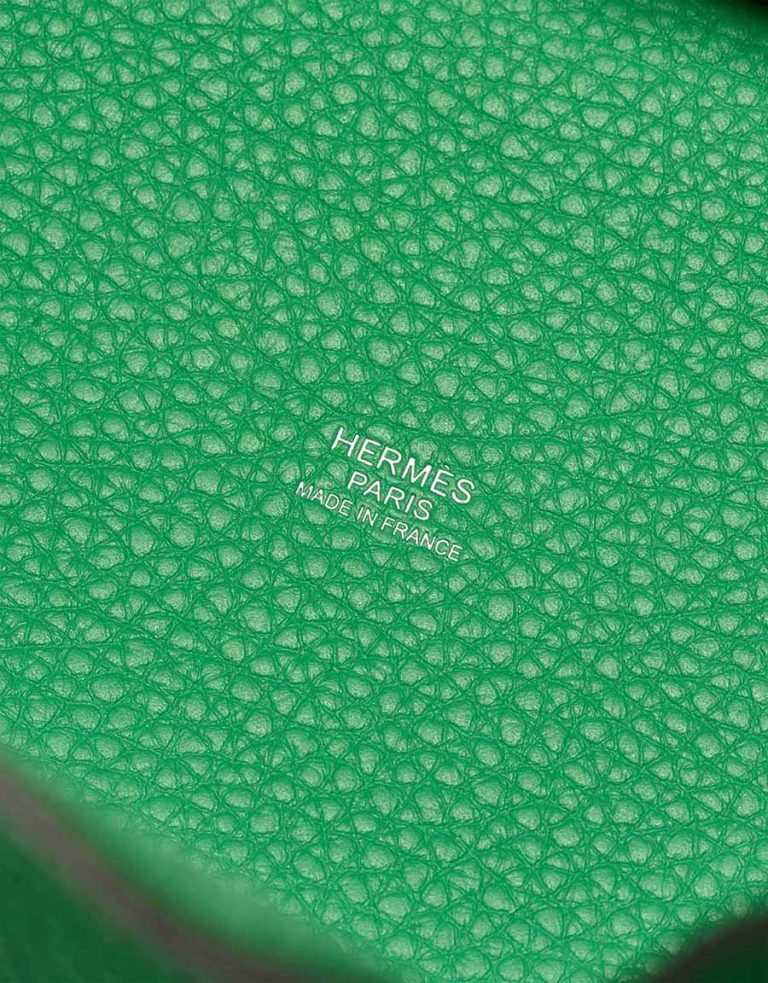 Hermès Picotin 18 Clémence Bambou / Vert Bosphore Logo | Sell your designer bag