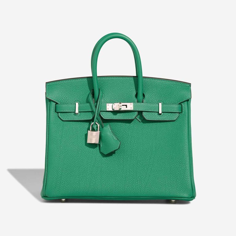 Hermès Birkin 25 Togo Vert Vertigo Front | Sell your designer bag