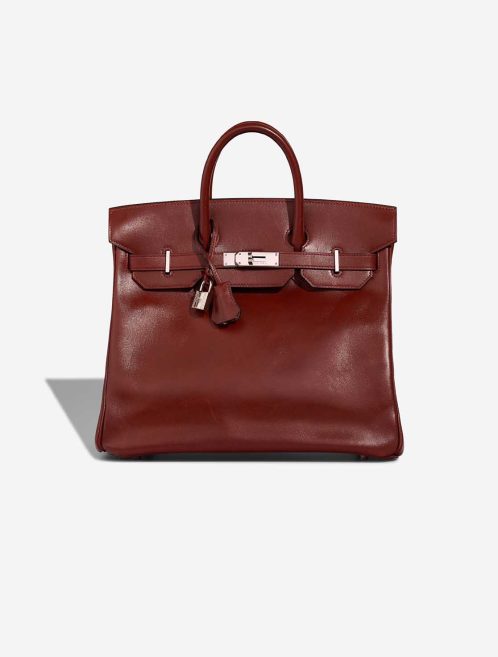 Hermès Haut à Courroies 32 Box Rouge H Front | Sell your designer bag