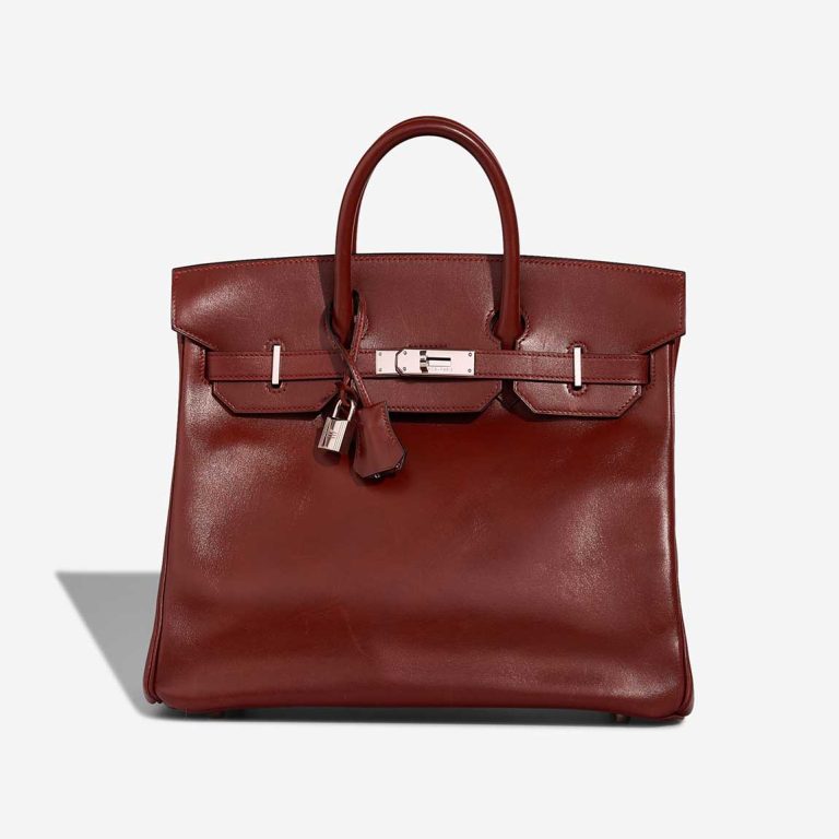 Hermès Haut à Courroies 32 Box Rouge H Front | Sell your designer bag