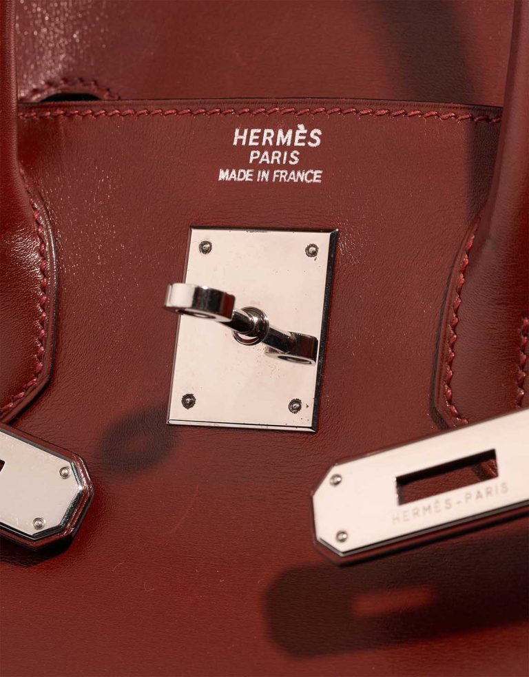 Hermès Haut à Courroies 32 Box Rouge H Logo | Sell your designer bag