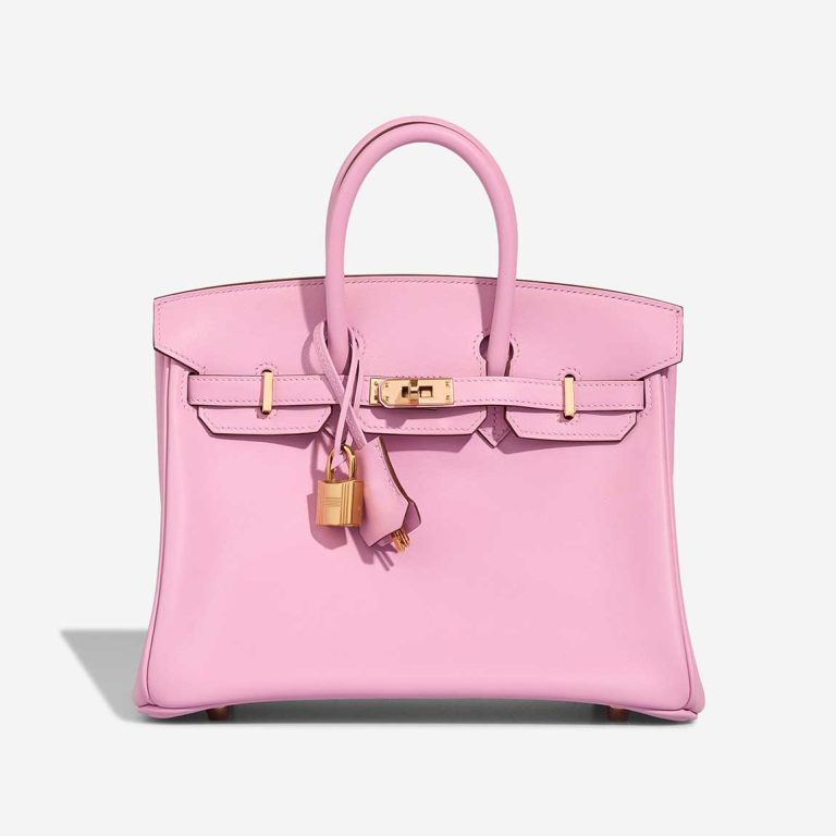 Hermès Birkin 25 Swift Mauve Sylvestre Front | Sell your designer bag