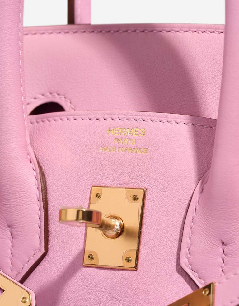 Hermès Birkin 25 Swift Mauve Sylvestre Logo | Sell your designer bag