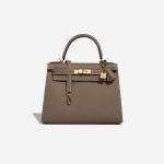 Hermès Kelly 28 Epsom Étoupe Front | Sell your designer bag