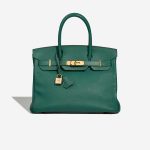 Hermès Birkin 30 Epsom Vert Jade Front | Sell your designer bag