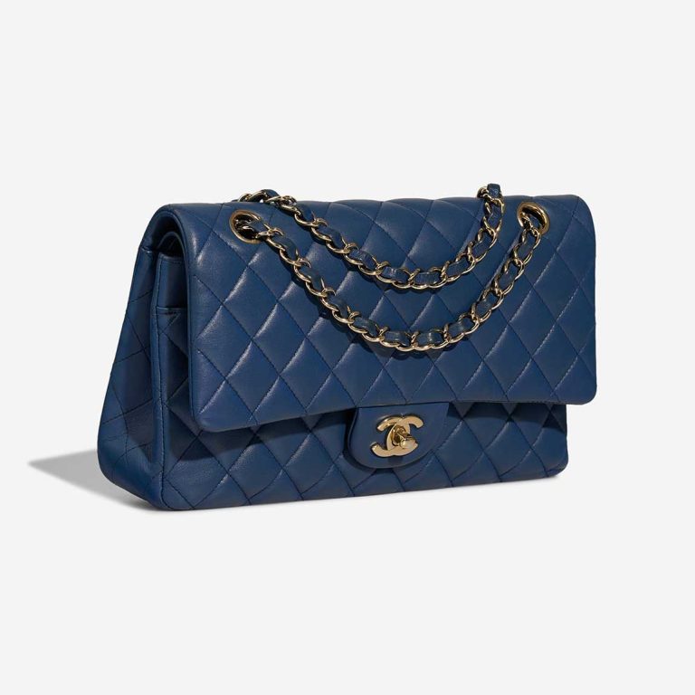 Chanel Timeless Medium Lammleder Dunkelblau | Verkaufen Sie Ihre Designer-Tasche