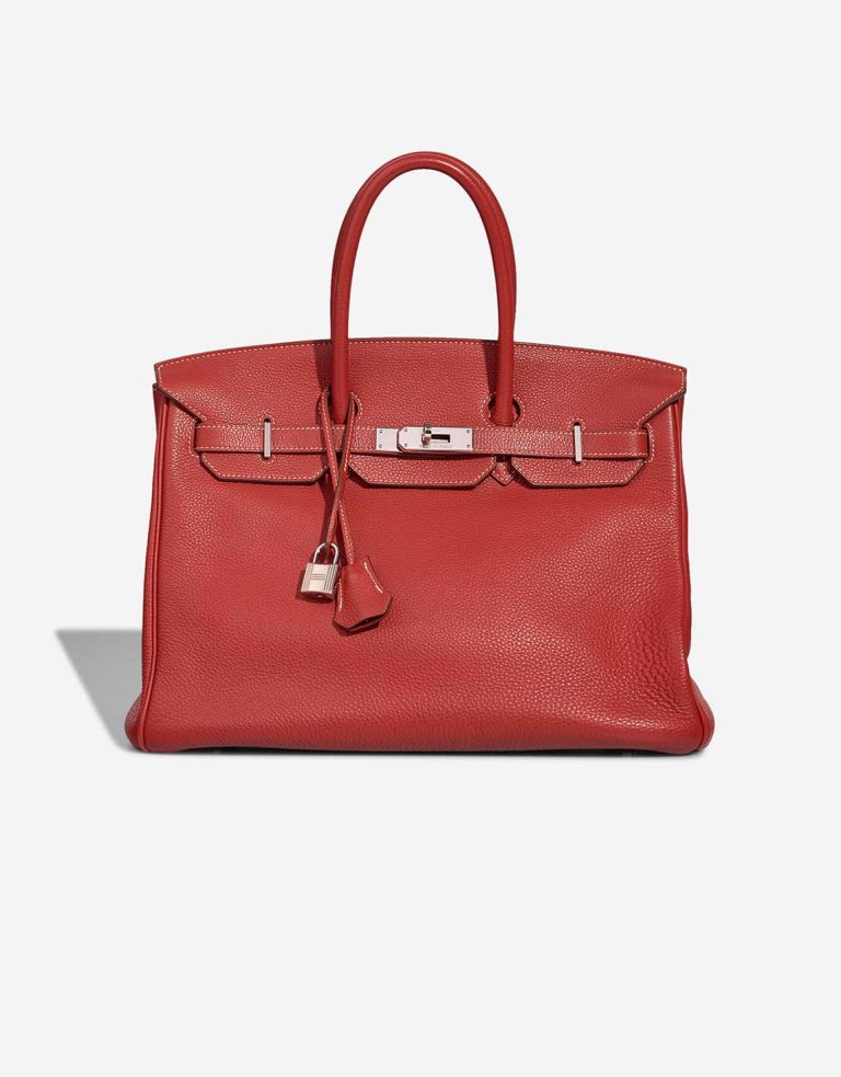 Hermès Birkin 35 Retourne Togo Sanguine Front | Sell your designer bag