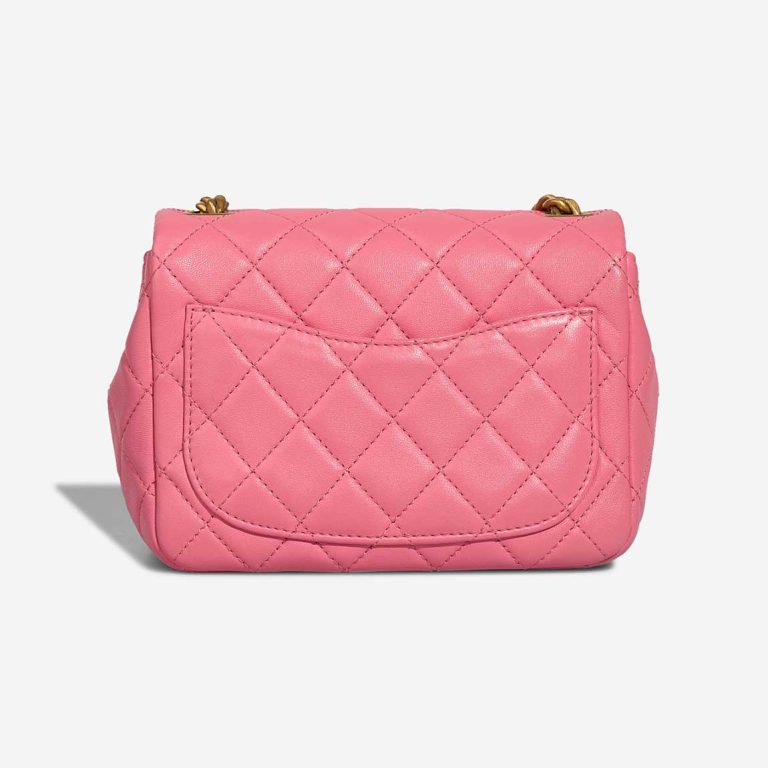 Chanel Timeless Mini Square Pearl Samba Lamb Pink | Vendez votre sac de créateur