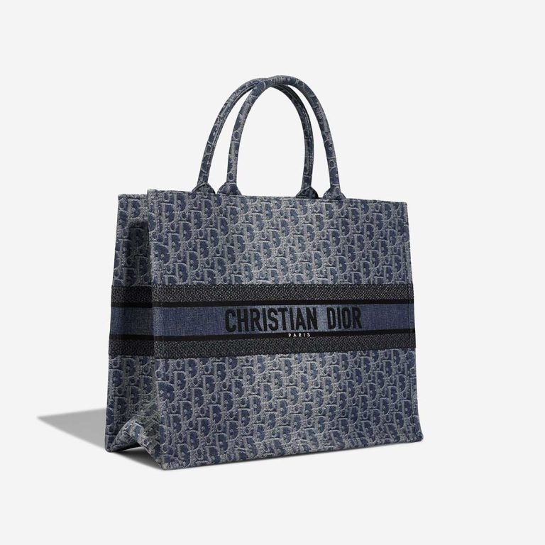 Dior Book Tote Large Fabric Blue | Verkaufen Sie Ihre Designer-Tasche