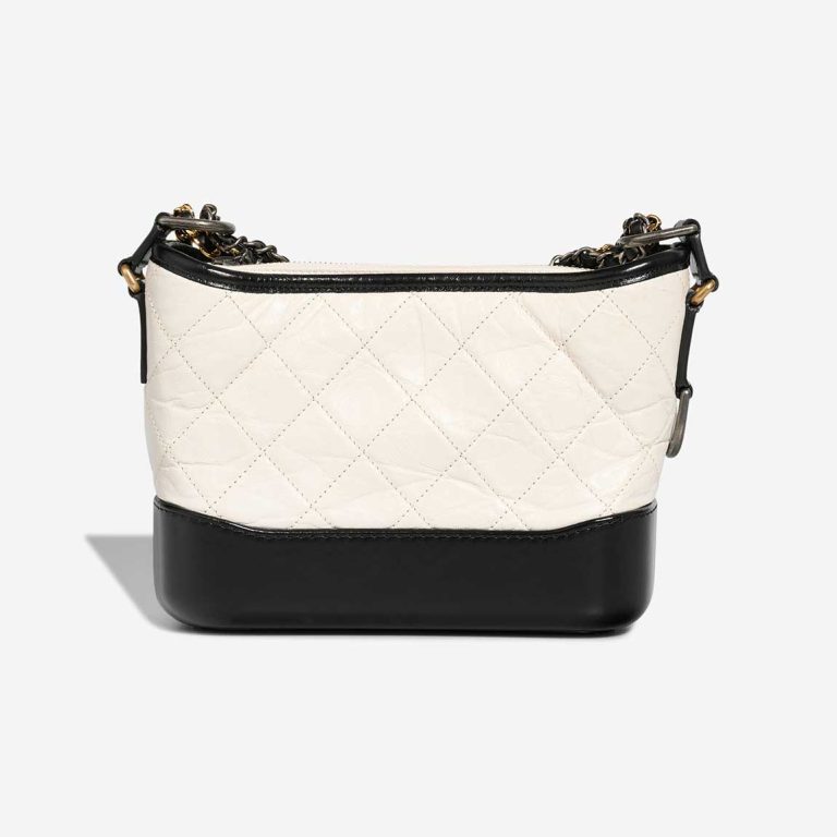 Chanel Gabrielle Small Aged Calf / Lamb Black / White | Sell your designer bag