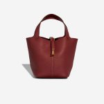 Hermès Picotin 22 Clémence Rouge H Front | Sell your designer bag