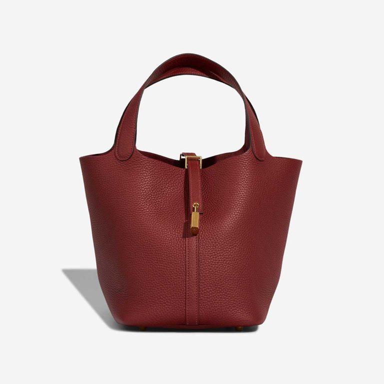 Hermès Picotin 22 Clémence Rouge H Front | Vendre votre sac de créateur