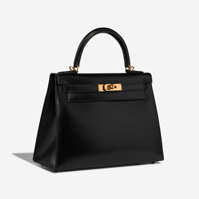 Hermès Kelly 28 Box Calf Black | Sell your designer bag