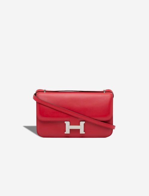 Hermès Constance Elan Box Leather Rouge Casaque Front | Sell your designer bag