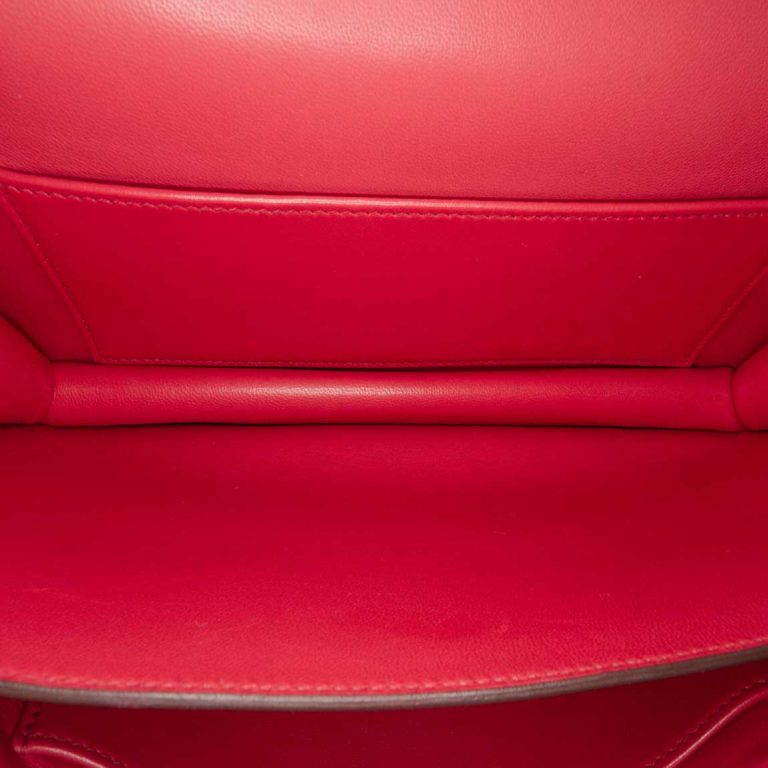 Hermès Constance Elan Box Leather Rouge Casaque Inside | Vendez votre sac de créateur