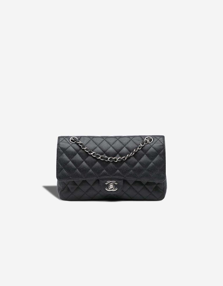 Chanel Timeless Medium Caviar Black Front | Sell your designer bag