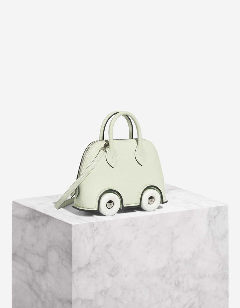 Hermès Bolide on Wheels Mini Epsom Vert Fizz Front | Sell your designer bag