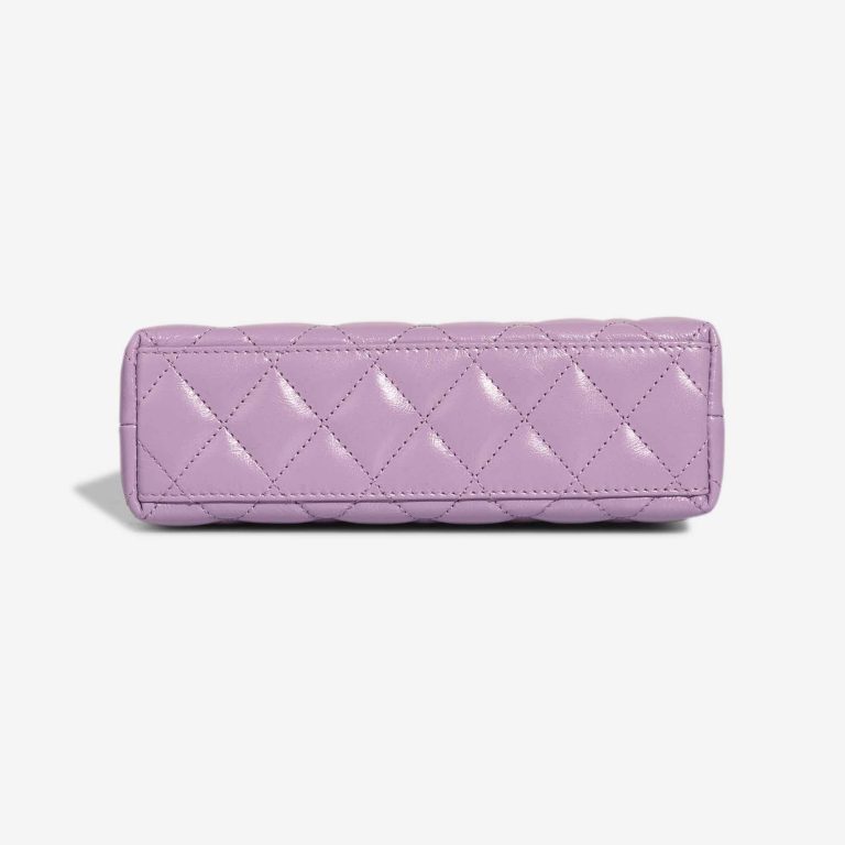 Chanel Kelly Medium Veau froissé Violet | Vendez votre sac de créateur