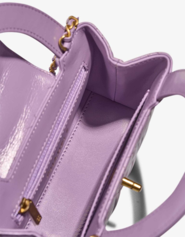 Chanel Kelly Medium Crinkled Calf Violet Inside | Vendez votre sac de créateur