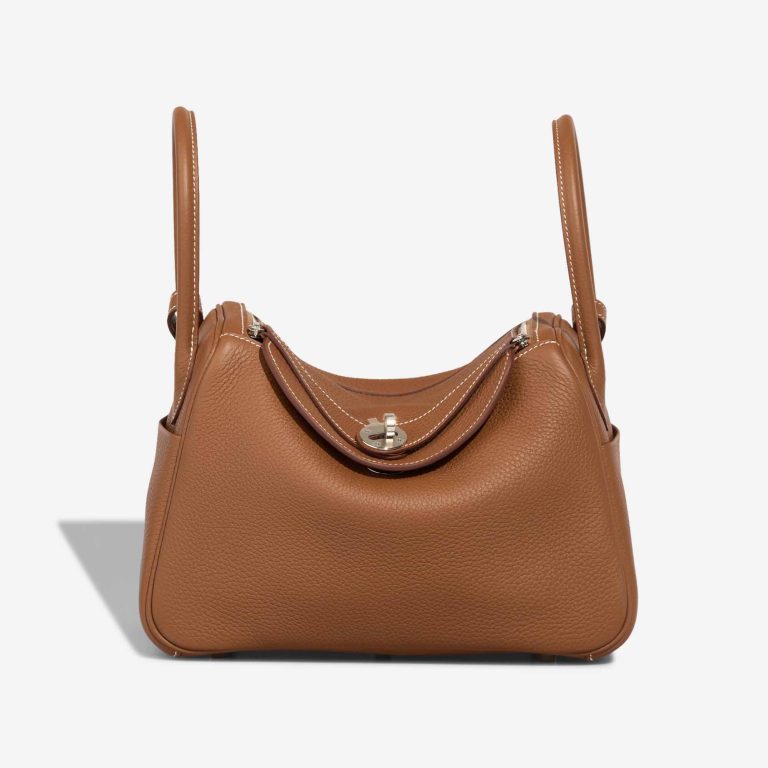 Hermès Lindy 26 Clémence Gold Front | Vendez votre sac de créateur