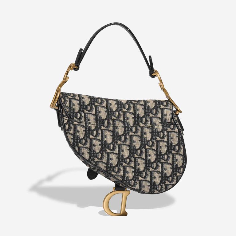 Dior Saddle Mini Oblique Jacquard Blue | Sell your designer bag