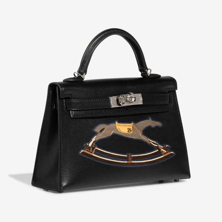 Hermès Kelly Mini Cheval De Bois Tadelakt Black | Sell your designer bag