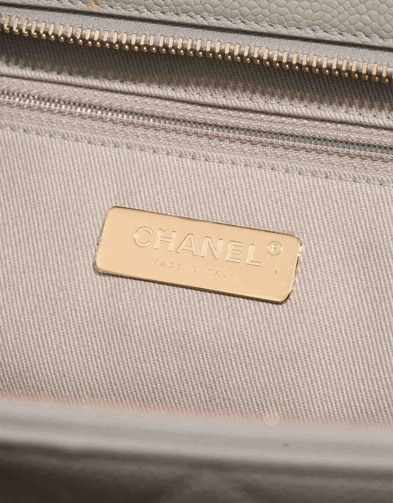 Chanel Timeless Briefcase Caviar Grey Logo | Vendre votre sac de créateur