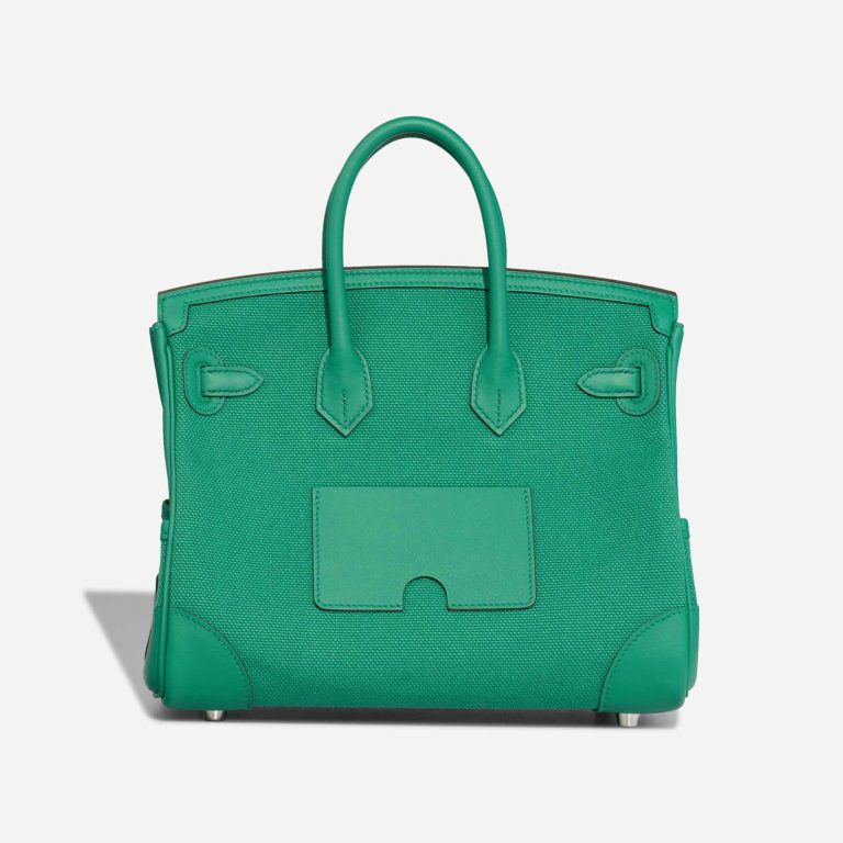 Hermès Birkin Cargo 25 Toile Goeland / Swift Vert Vertigo | Sell your designer bag