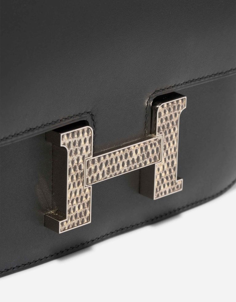 Hermès Constance 18 Veau Monsieur / Lizard Black Closing System | Sell your designer bag