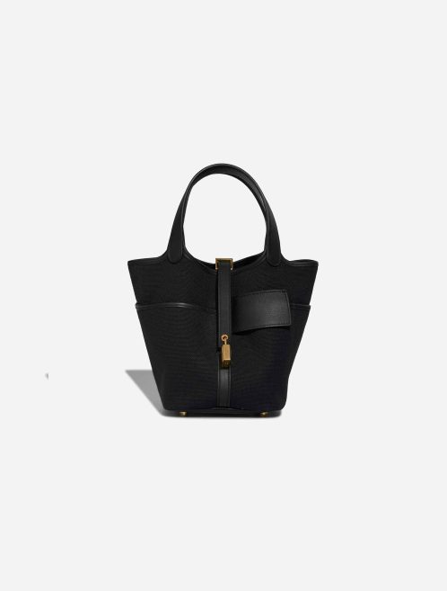 Hermès Picotin Cargo 18 Toile / Swift Black Front | Sell your designer bag