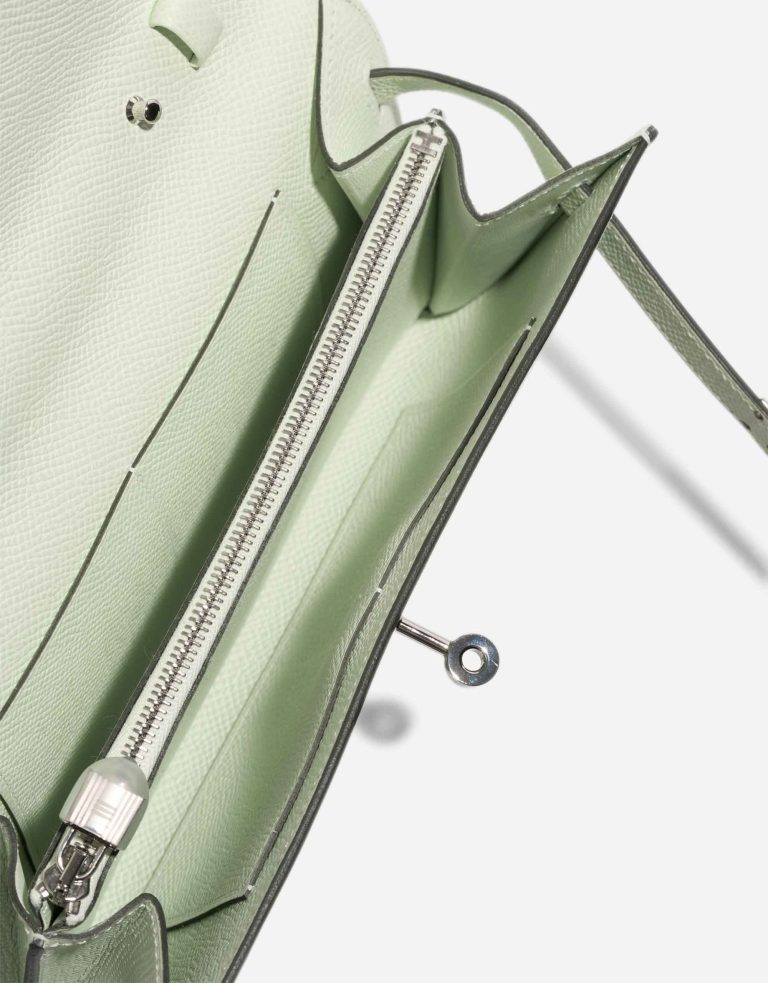 Hermès Kelly To Go Epsom Vert Fizz Inside | Verkaufen Sie Ihre Designer-Tasche