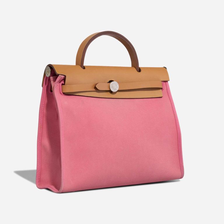 Hermès Herbag 31 Vache Hunter / Toile Rose Hortensia | Sell your designer bag