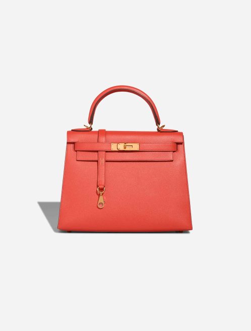 Hermès Kelly 28 Epsom Rose Jaipur Front | Sell your designer bag