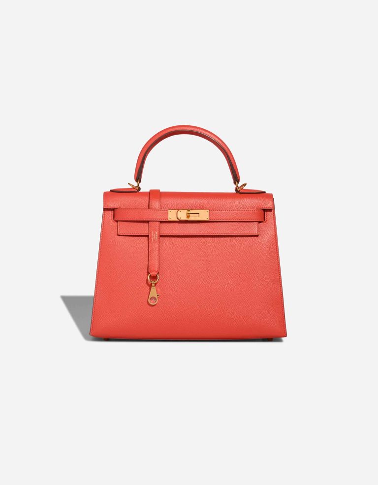 Hermès Kelly 28 Epsom Rose Jaipur Front | Sell your designer bag