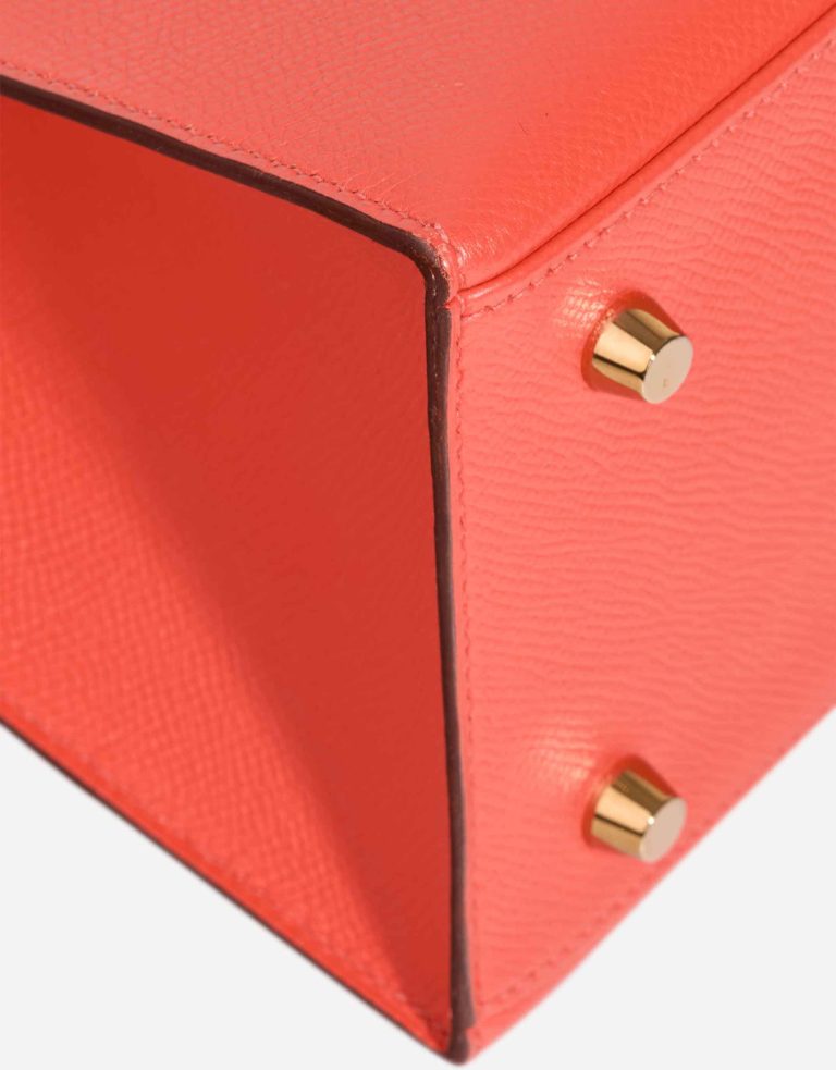 Hermès Kelly 28 Epsom Rose Jaipur Signs of wear | Sell your designer bag